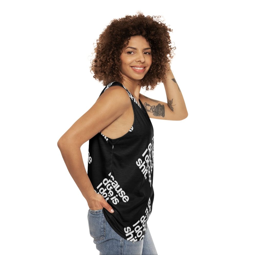 Kanye West "My Life is Dope" Unisex Tank Top - women side