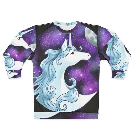 The Last Unicorn Galaxy Art Sweatshirt