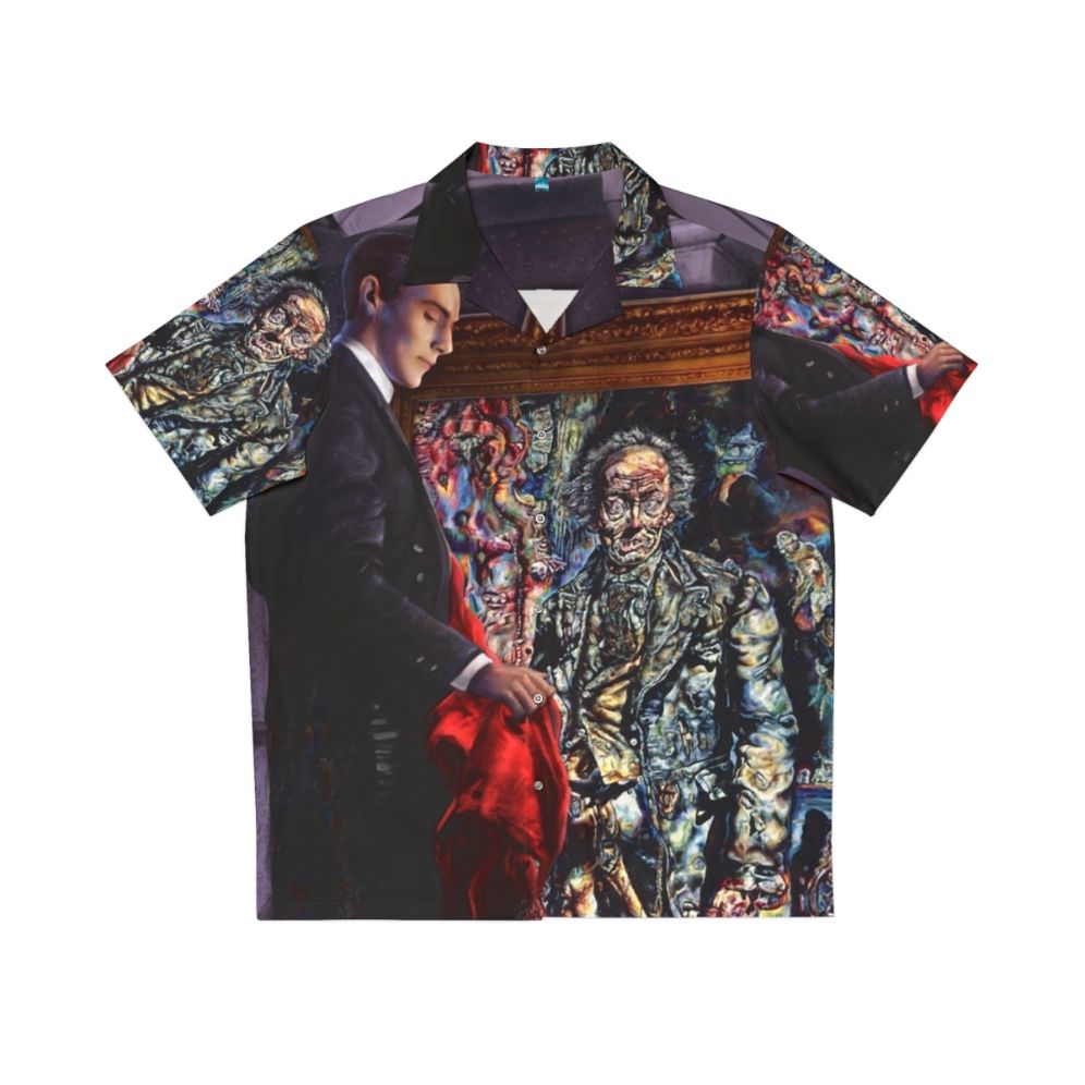 Dorian Gray Revisited Hawaiian Shirt with Gothic Horror Theme