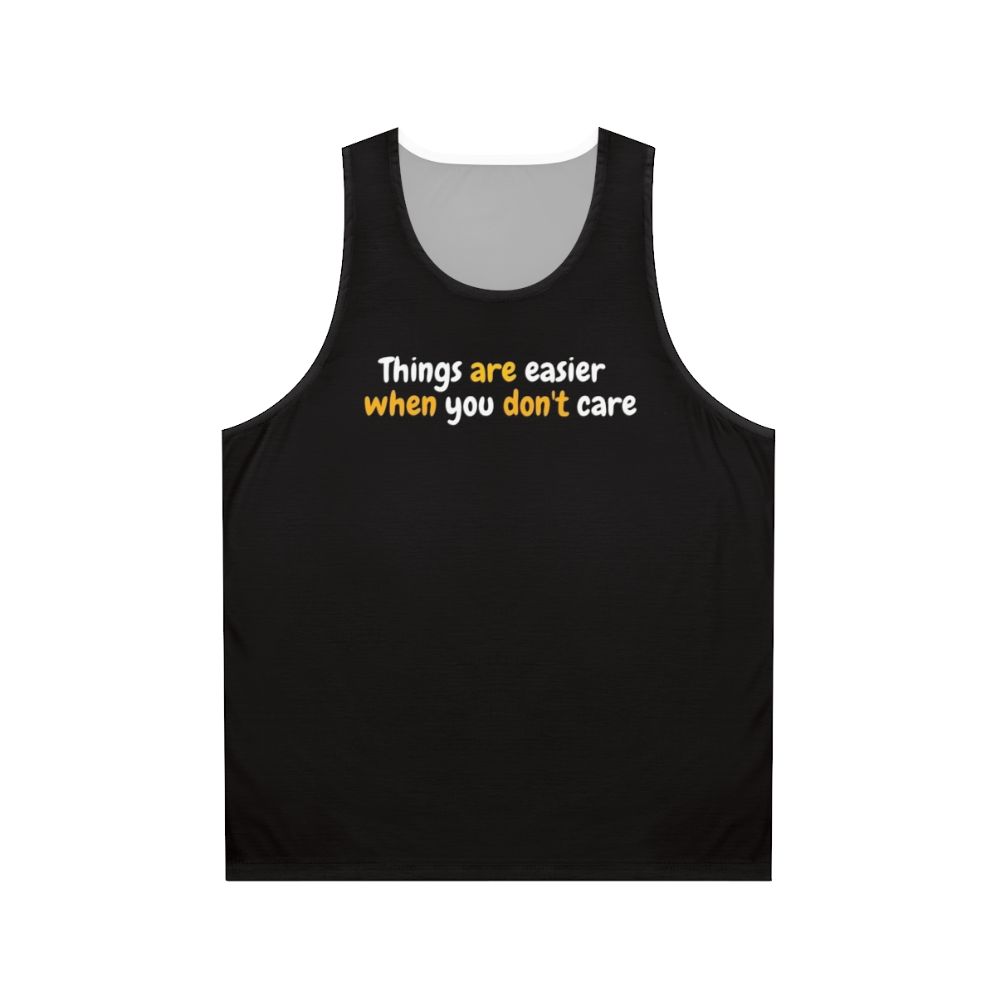 Things Are Easier Sex Education Unisex Tank Top