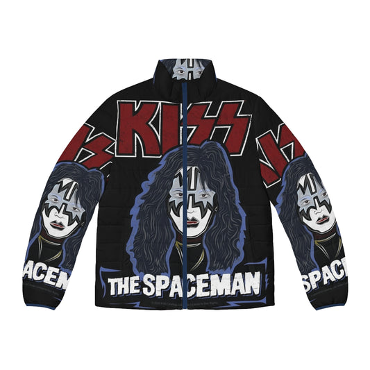 KISS band Spaceman Kiss Puffer Jacket