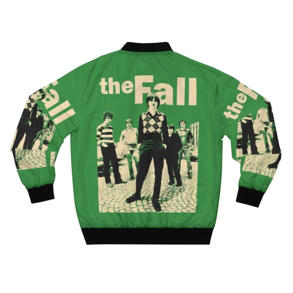 The Fall Post Punk Bomber Jacket - Back