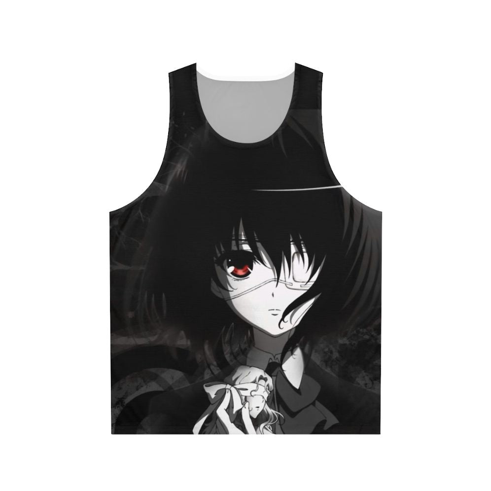 Unisex horror history mystery anime tank top