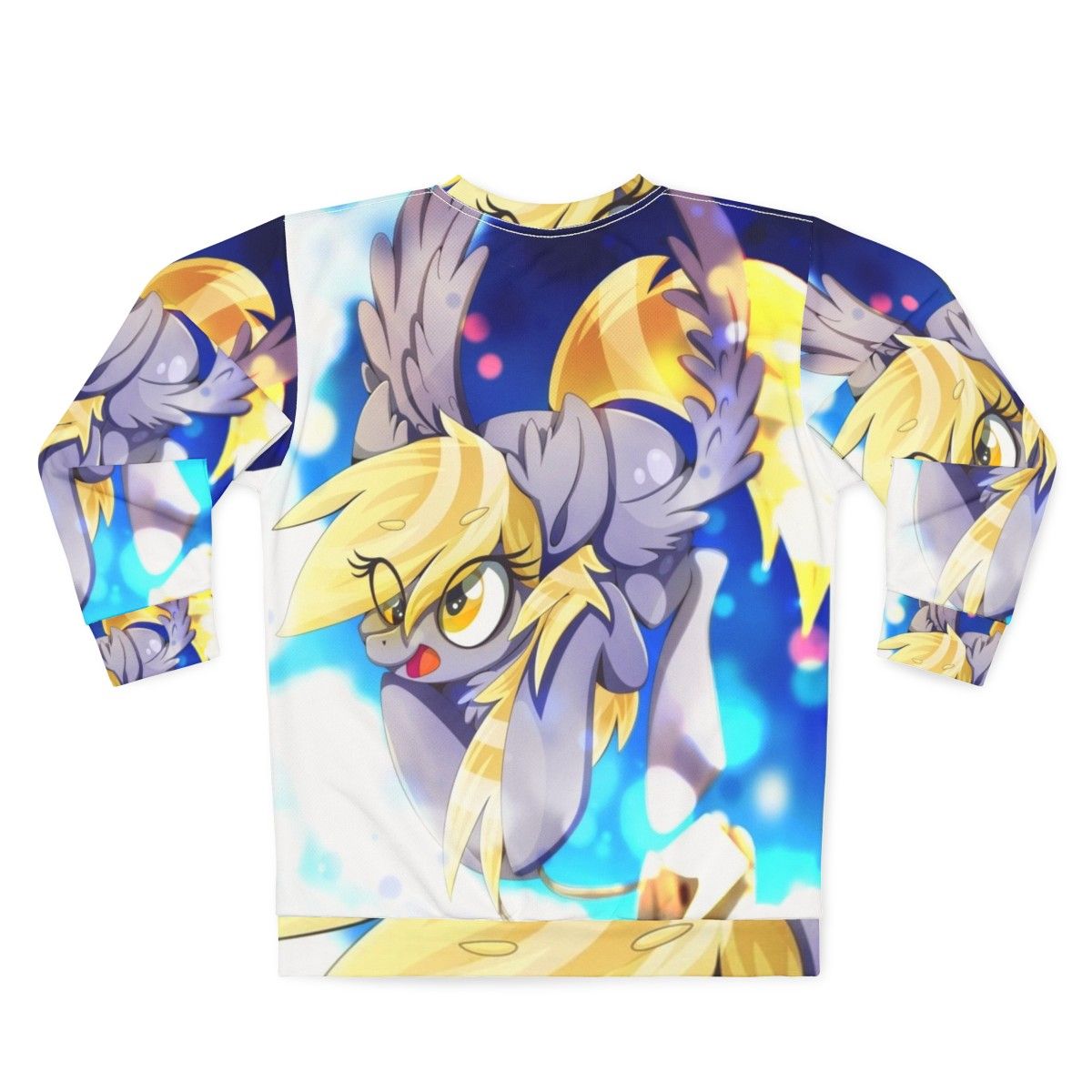 Derpy Hooves My Little Pony Pegasus Sweatshirt - Back