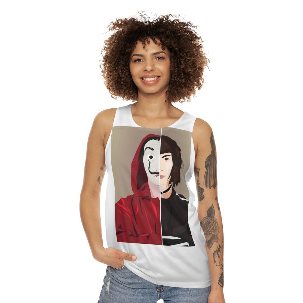 Tokyo Money Heist La Casa de Papel Unisex Tank Top - women