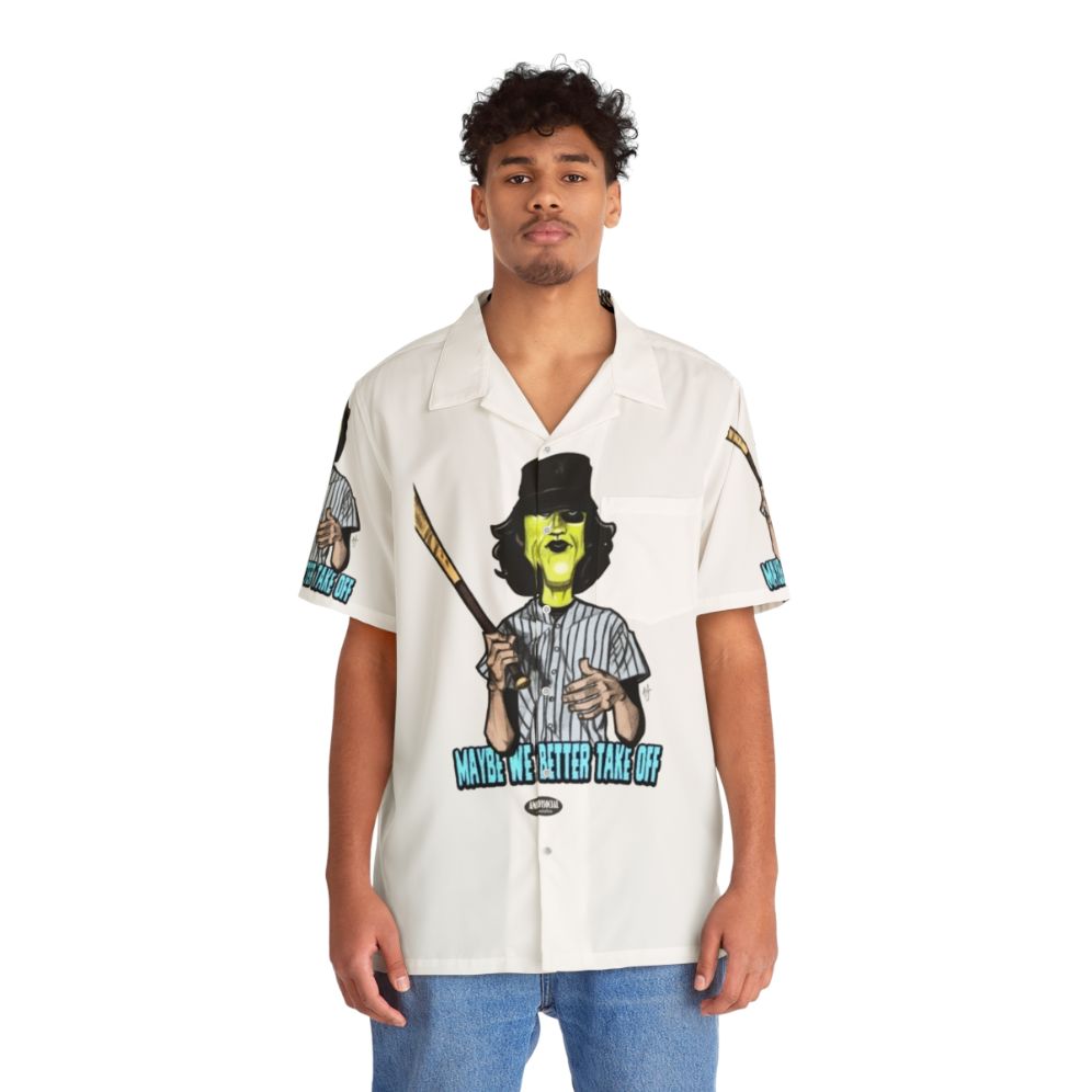 Vintage Baseball Fury Hawaiian Shirt Inspired by the Movie The Warriors - People Front