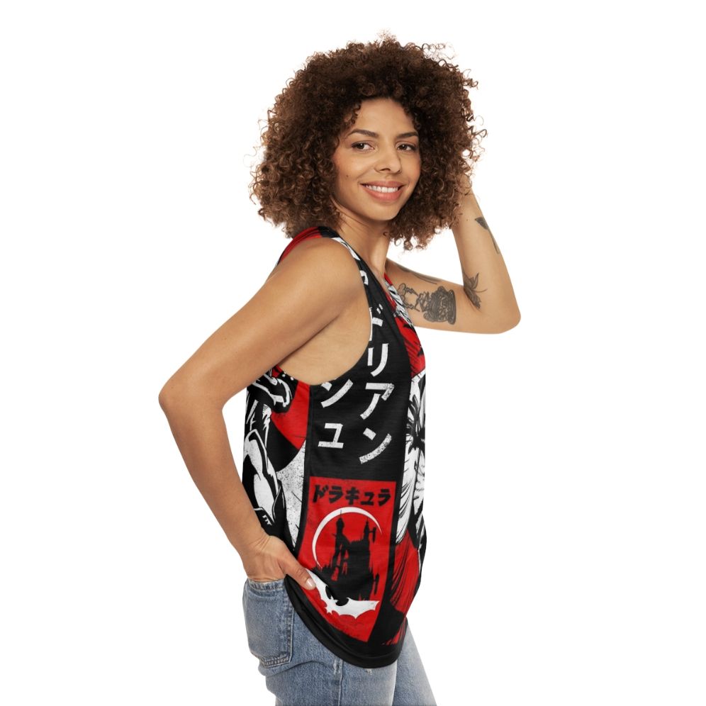 Alucard Vampire Unisex Tank Top - women side