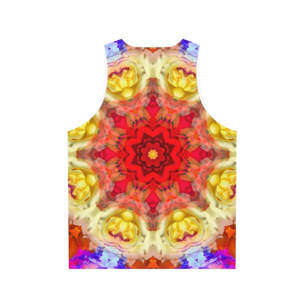 Spiritual rose unisex tank top - Back