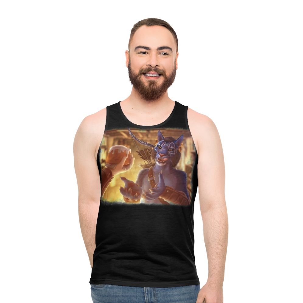 Inigo's Sweetroll Unisex Gaming Tank Top - men