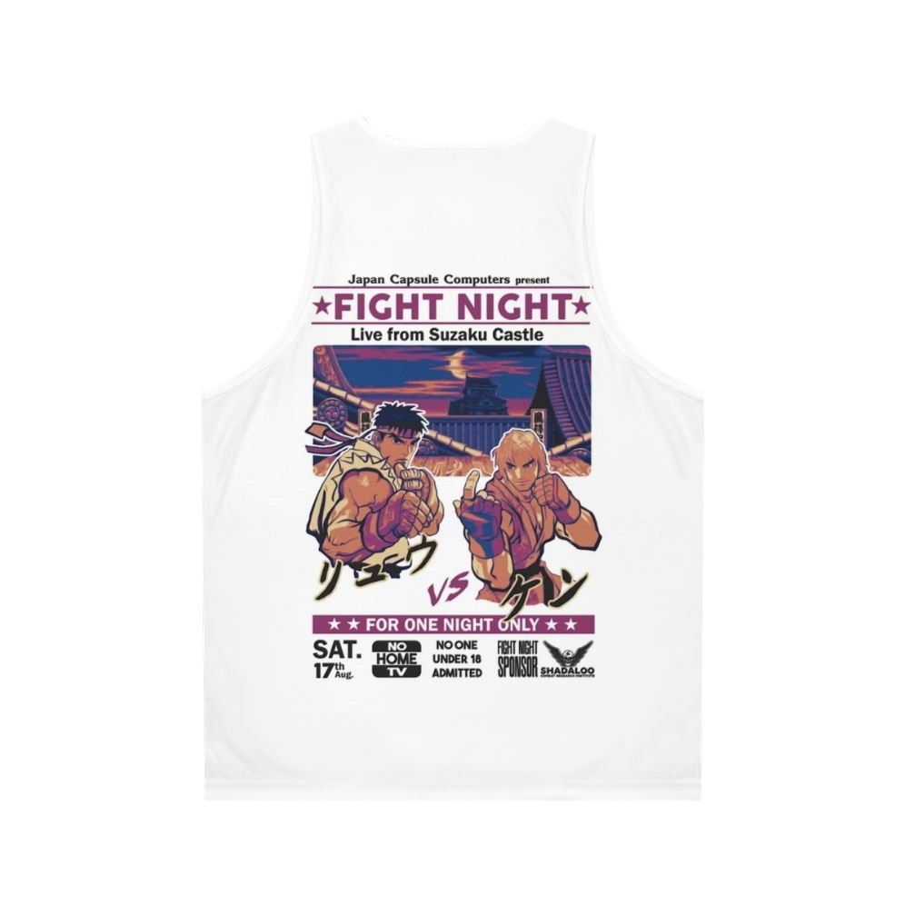 Street Fighter Unisex Tank Top - Back