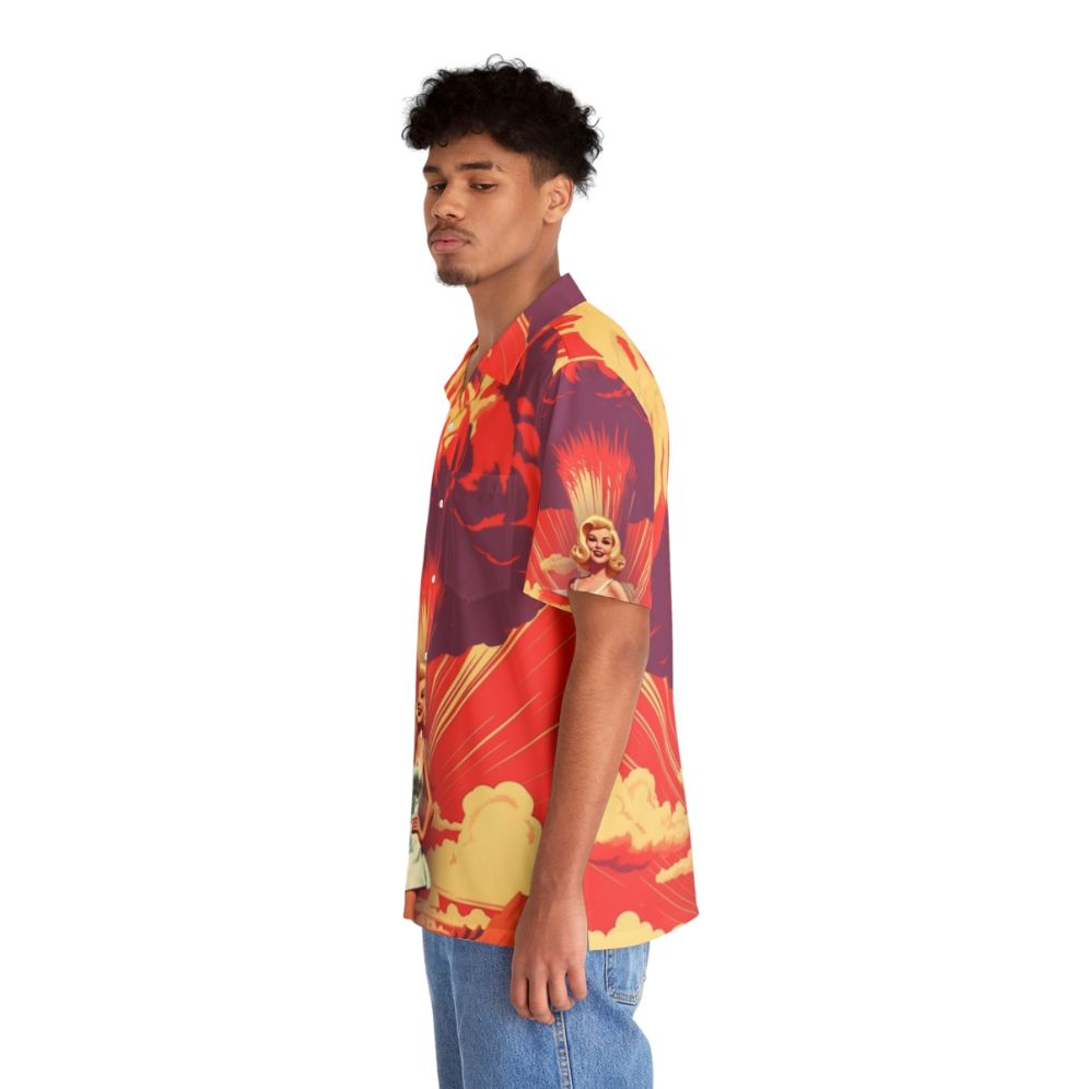 Barbenheimer 2023 Retro Hawaiian Shirt - People Left