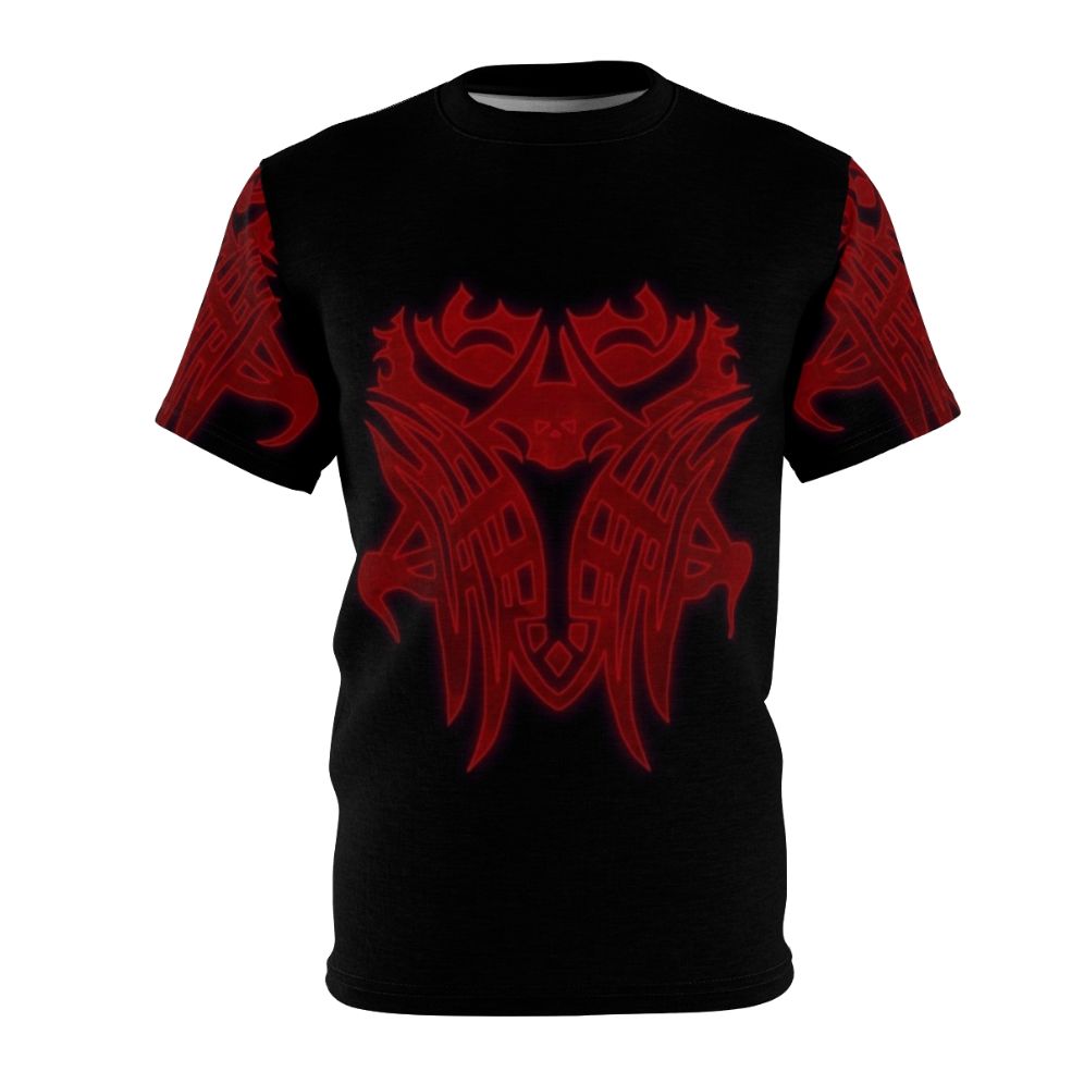 Emet Selch Glyph Fantasy T-Shirt with Final Fantasy XIV Inspired Design