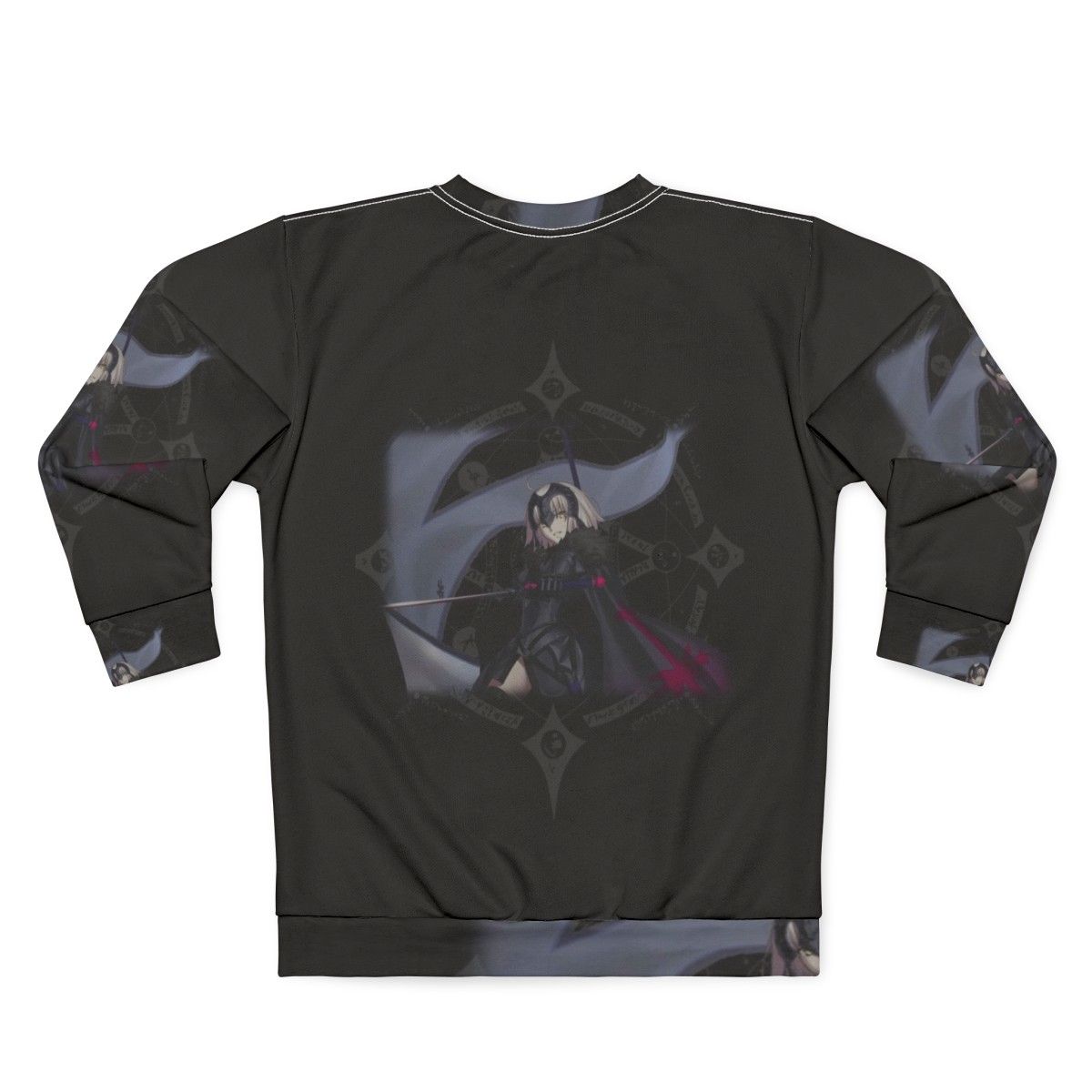 Jeanne d'Arc Alter Fate Grand Order FGO Anime Cosplay Sweatshirt - Back