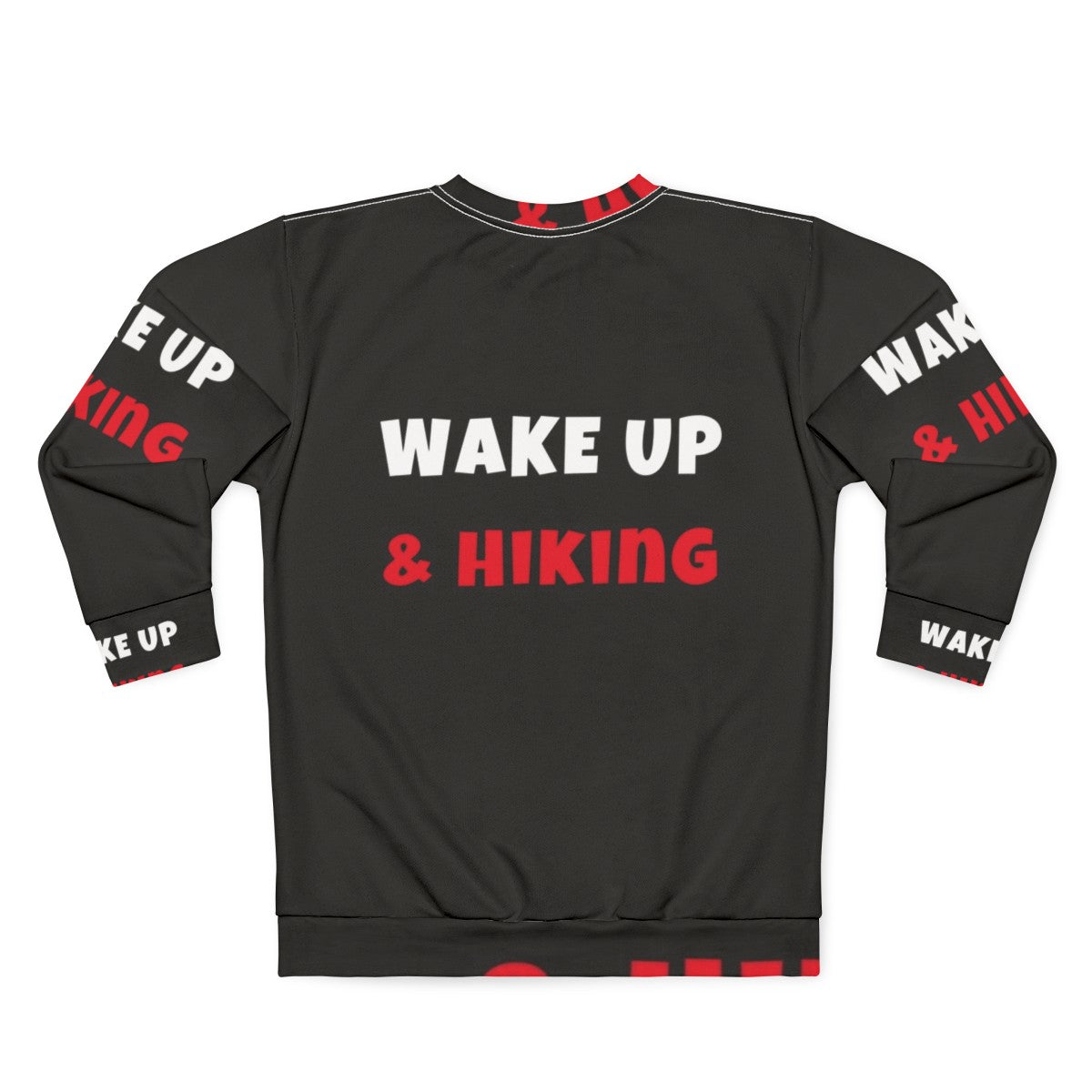 Hiking and outdoor activities sweatshirt - Back