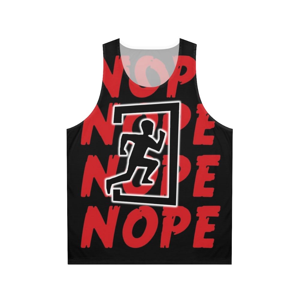 Unisex "Not Today" Tank Top for Horror Game Survivor Fans