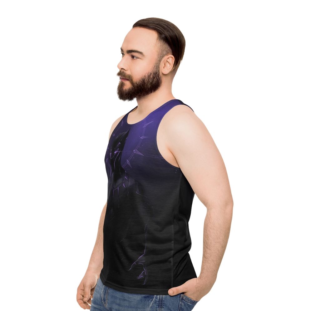 Panther Unisex Tank Top - men side