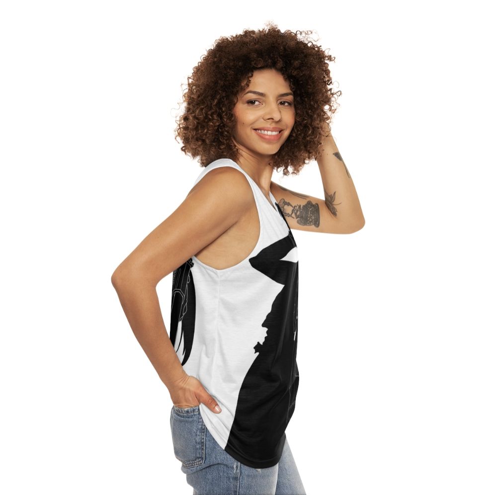 Revy Black Lagoon Unisex Anime Tank Top - women side