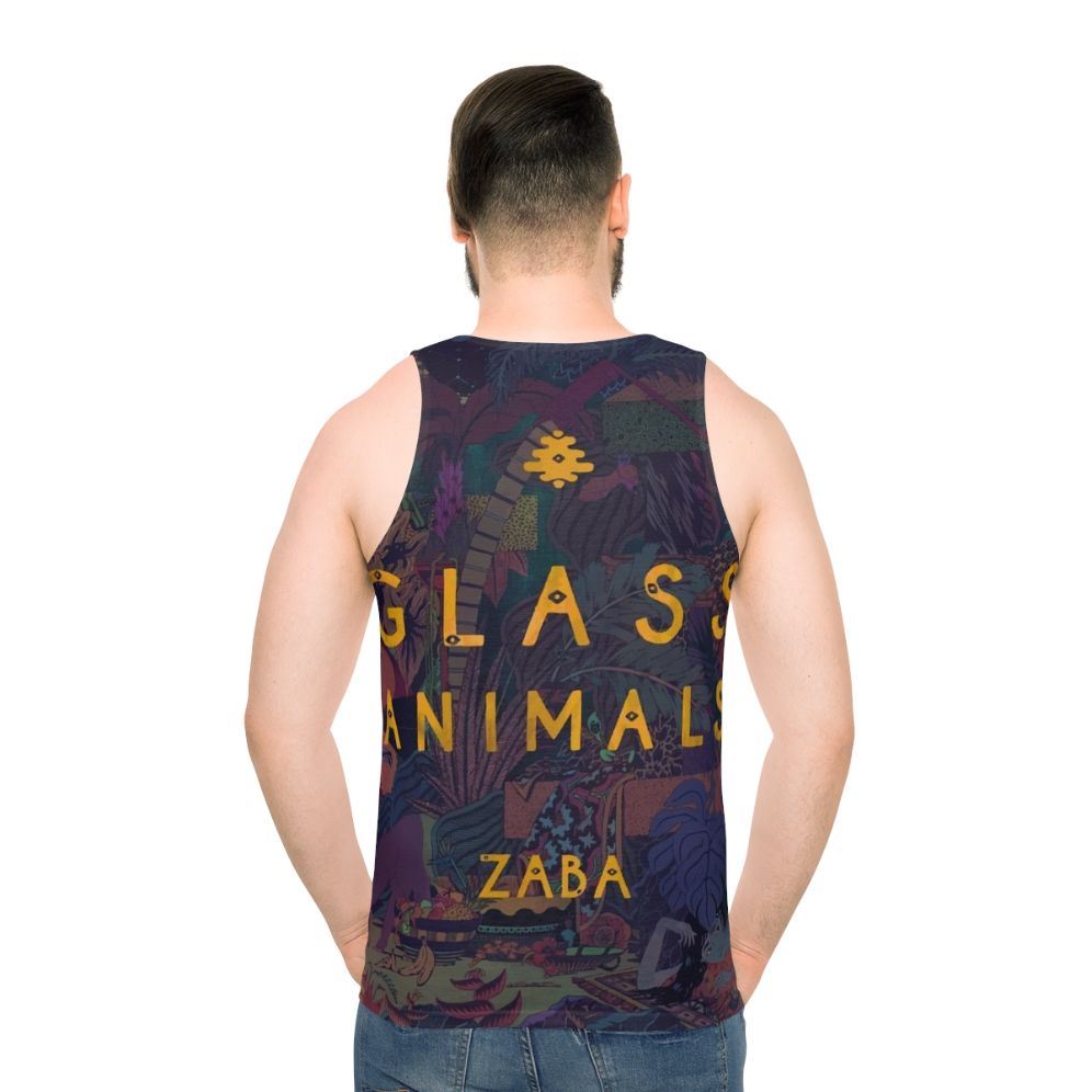 Glass Animals Unisex Trippy Album Art Tank Top - men back