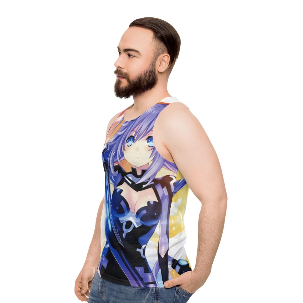 Neptunia U Unisex Anime Tank Top - men side