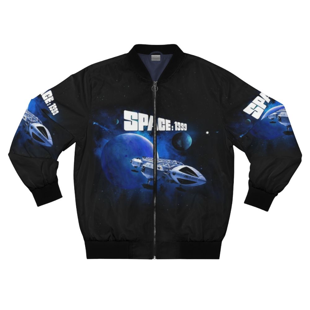 Vintage Space 1999 Eagle 1 Model bomber jacket in retro sci-fi style