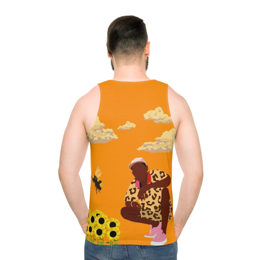 Tyler The Creator Flower Boy Unisex Tank Top - men back