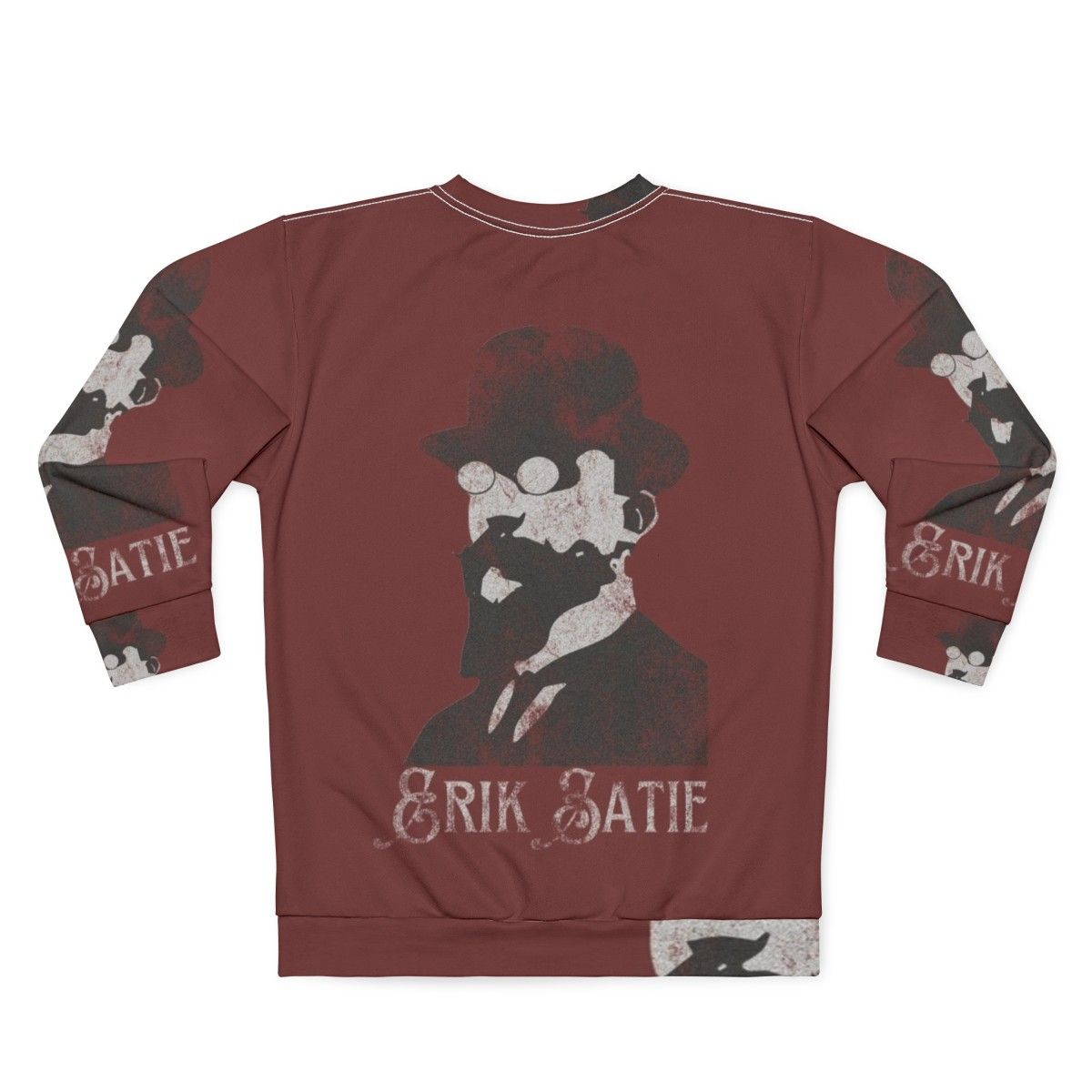 Erik Satie Composer Sweatshirt - Back