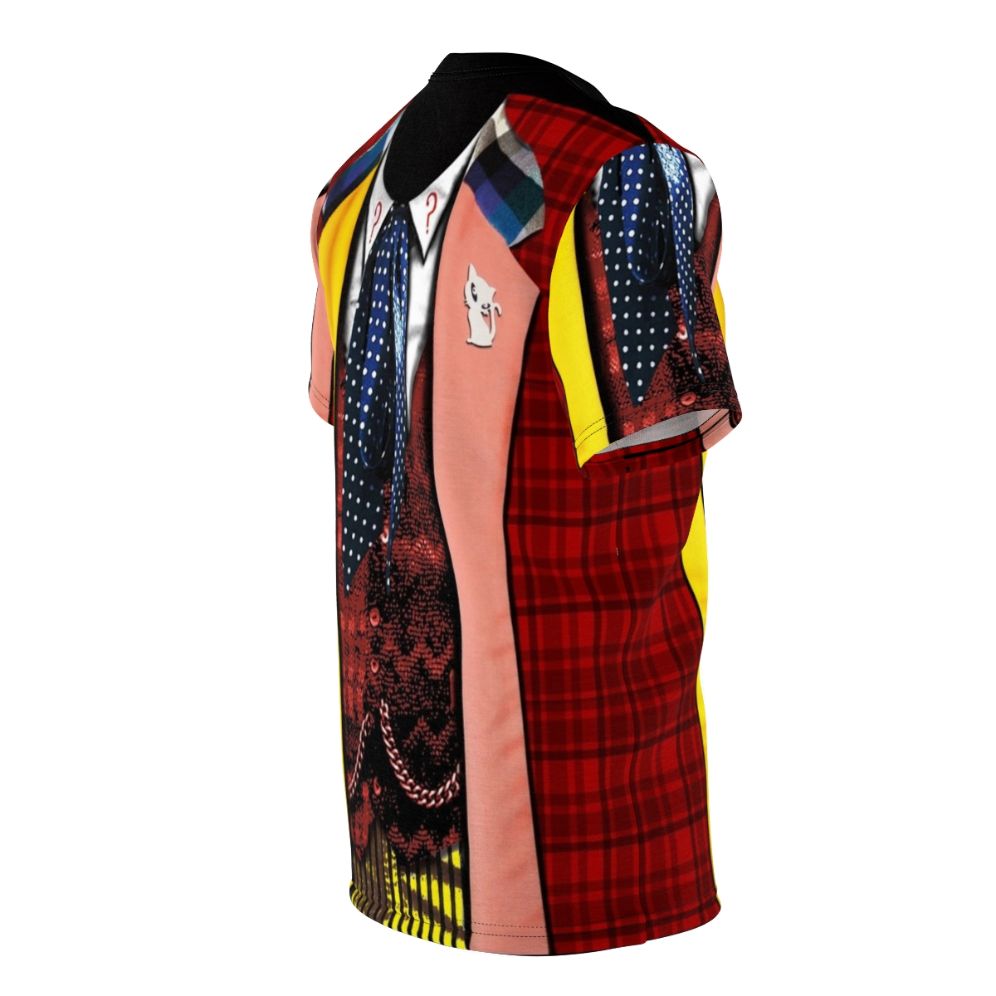 Retro-inspired 6th Doctor T-Shirt featuring the iconic Time Lord from Doctor Who - men right