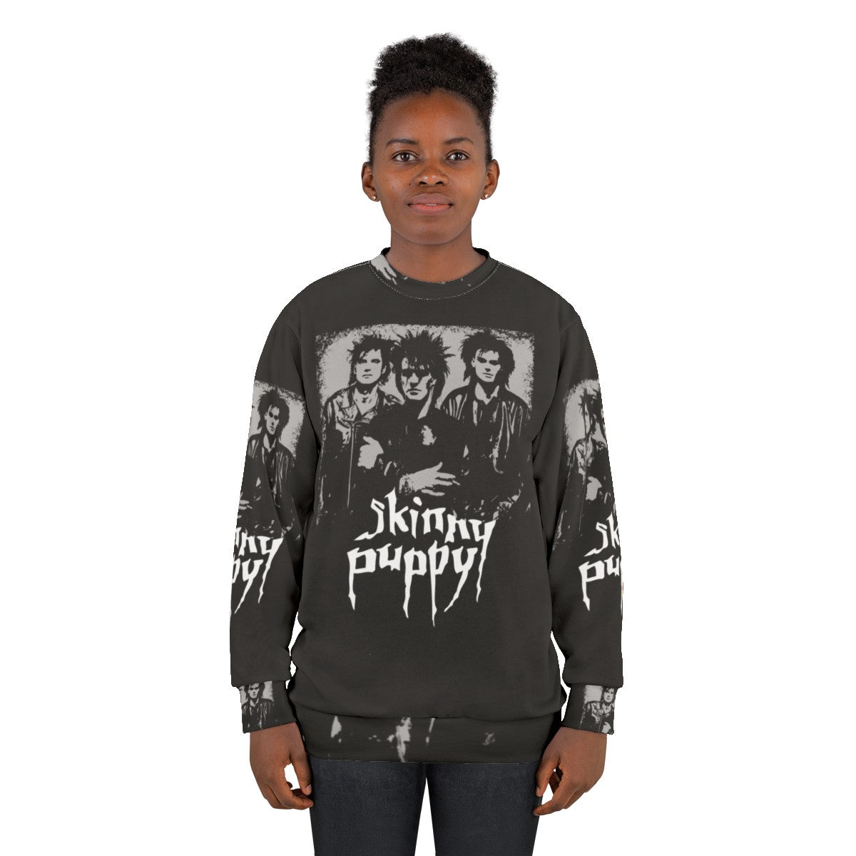 Skinny Puppy Post Punk Goth Sweatshirt - women