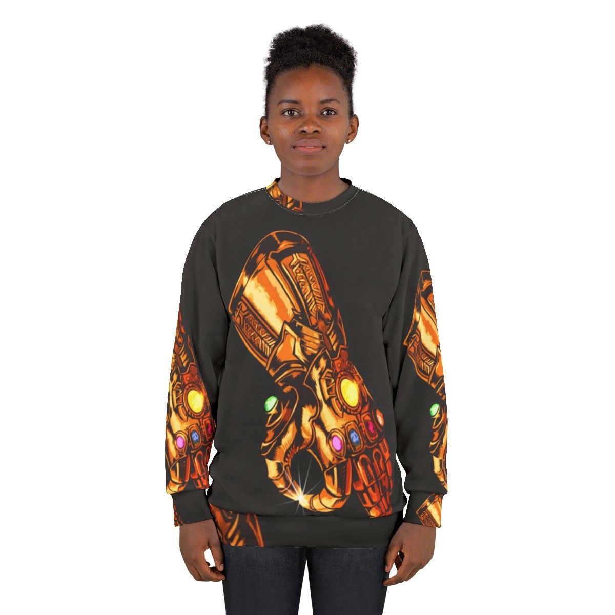 Infinity Gauntlet Thanos Superhero Sweatshirt - women