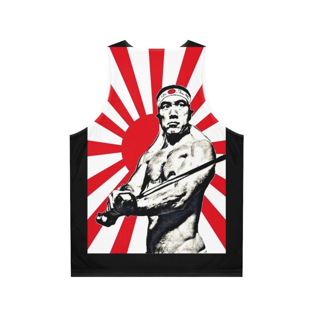 Yukio Mishima Unisex Tank Top - Back