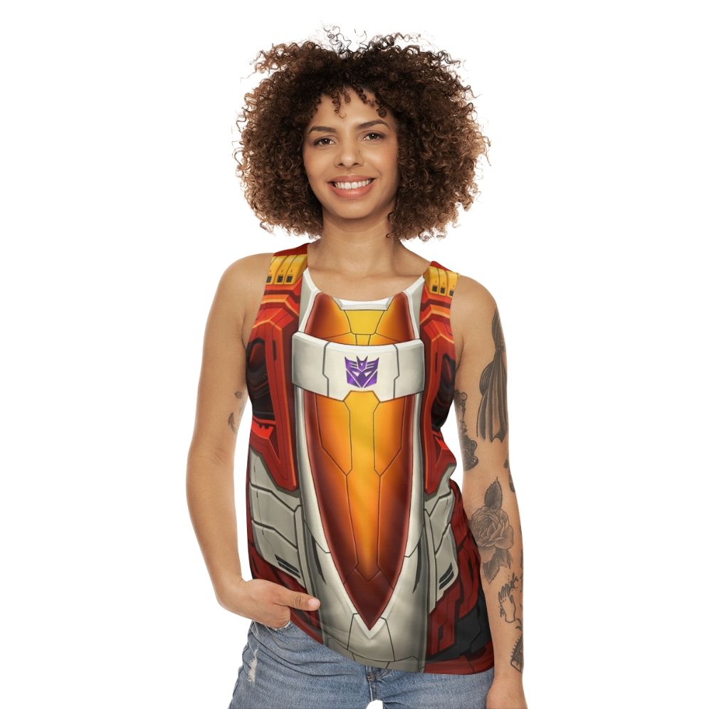 Transformers Starscream Decepticon Unisex Tank Top - women