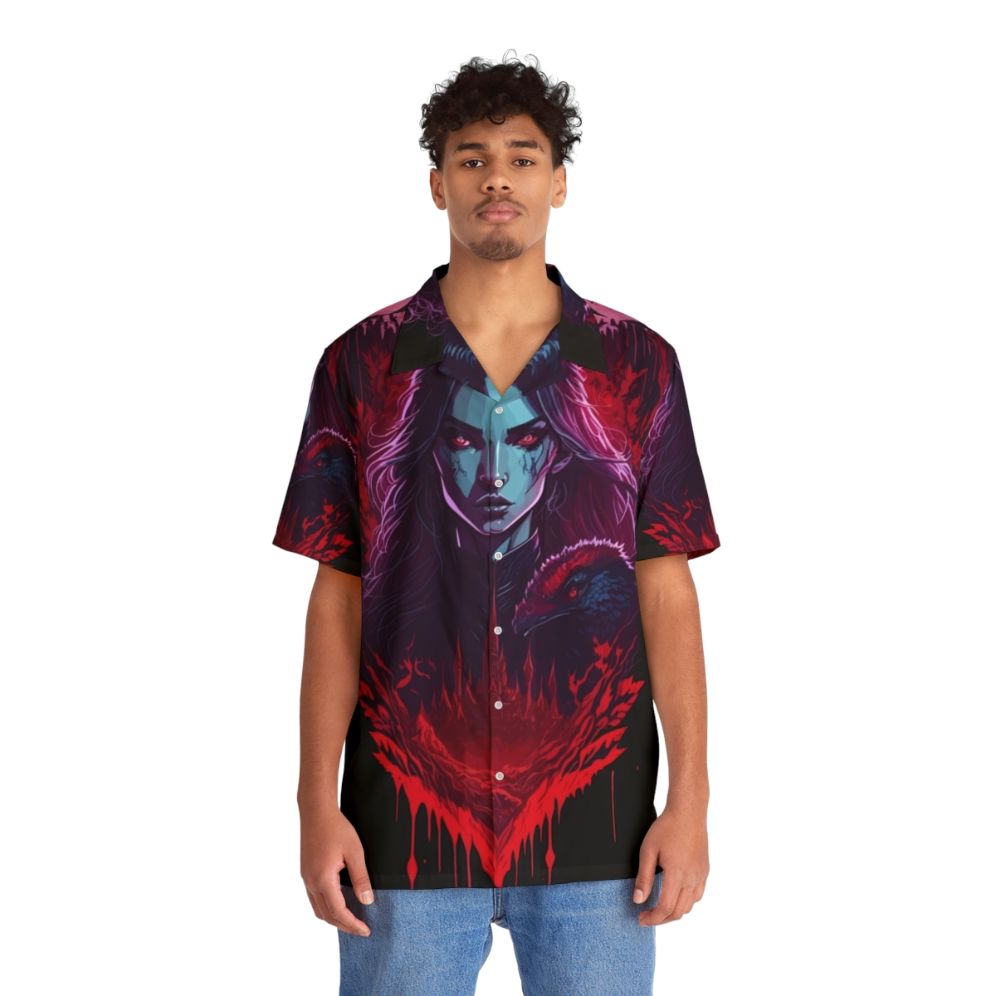 Carmilla Hawaiian Shirt from Castlevania Netflix Series - People Front