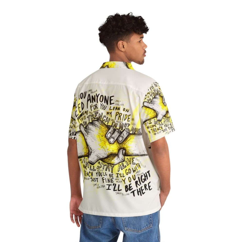 Words Of Hope Uplifting Hawaiian Shirt - People Back