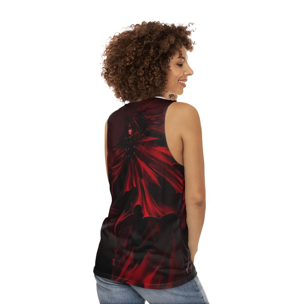 Final Fantasy Vincent Valentine Unisex Tank Top - women back