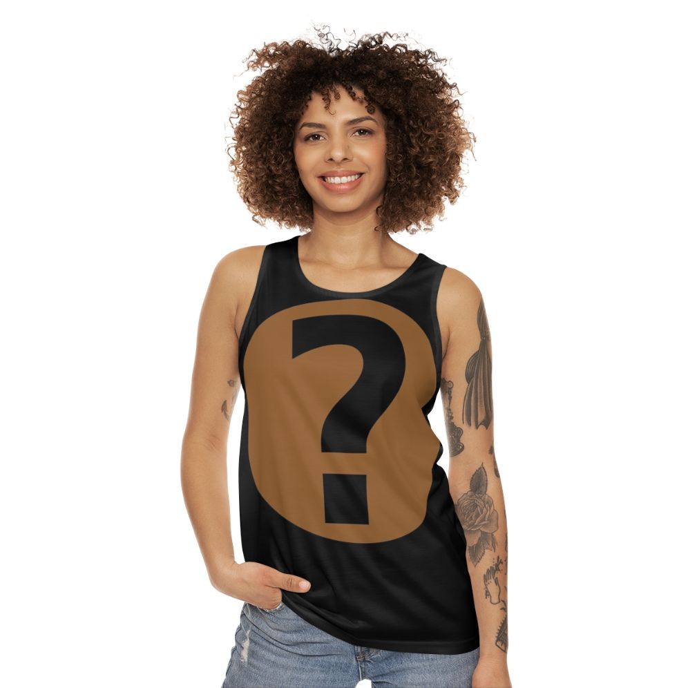 Podquiz Black Unisex Tank Top - women