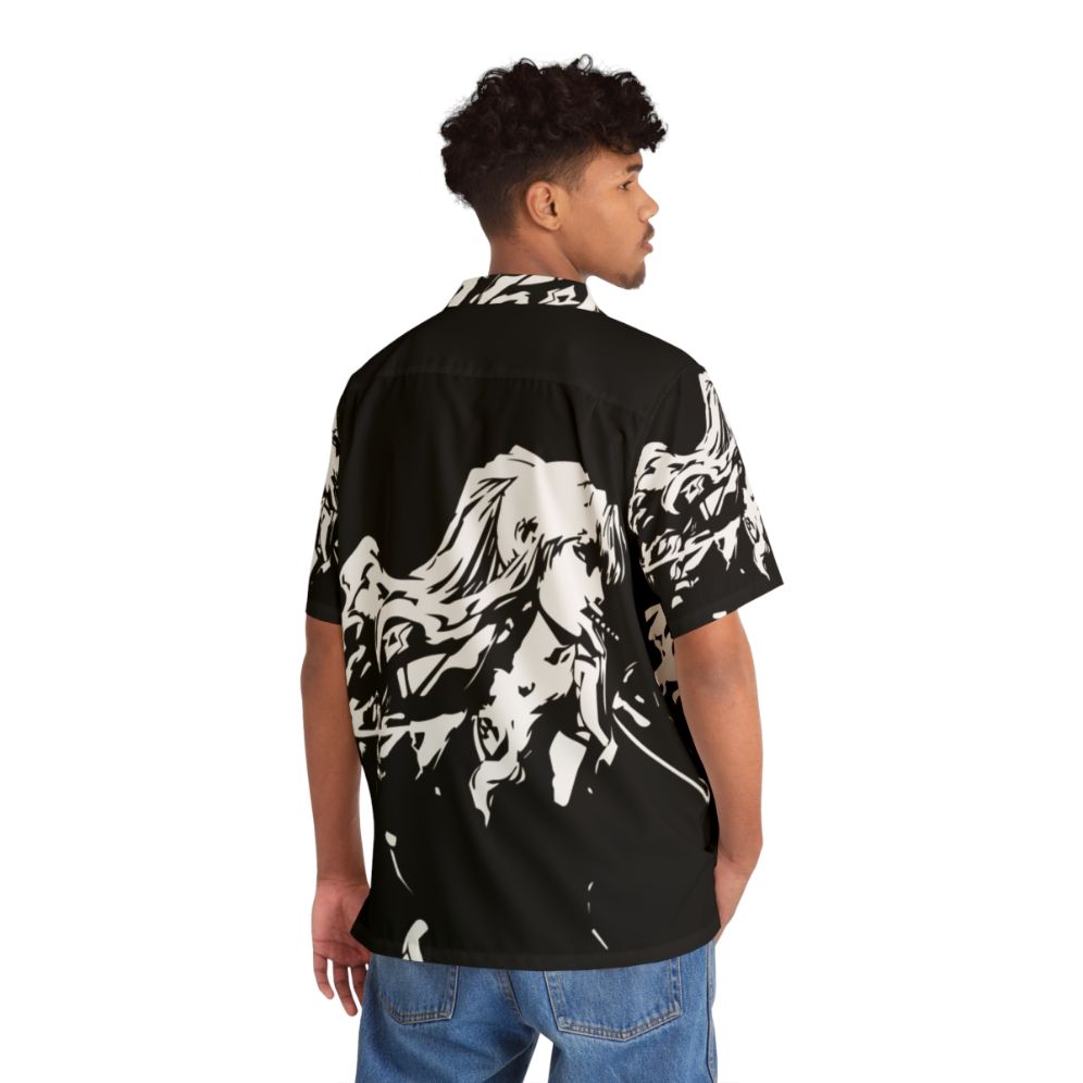 Black Lagoon Balalaika Anime-Inspired Hawaiian Shirt - People Back