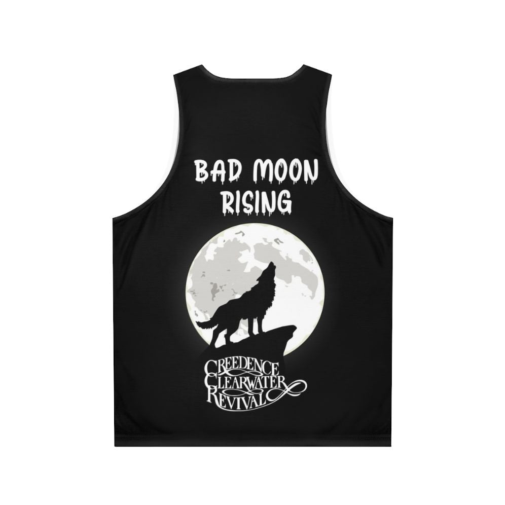 Creedance Clearwater Revival Bad Moon Rising unisex tank top - Back