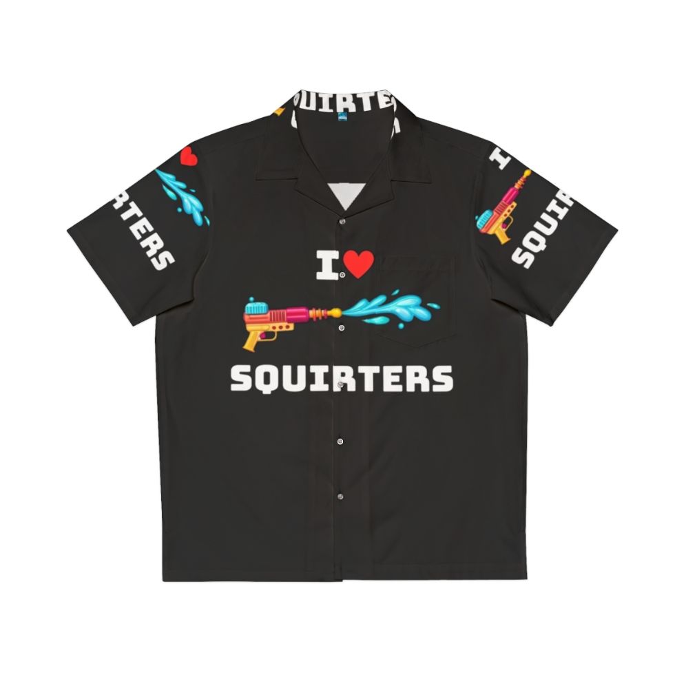 I Love Squirters Hawaiian Shirt 2 - Tropical Animal Print Shirt