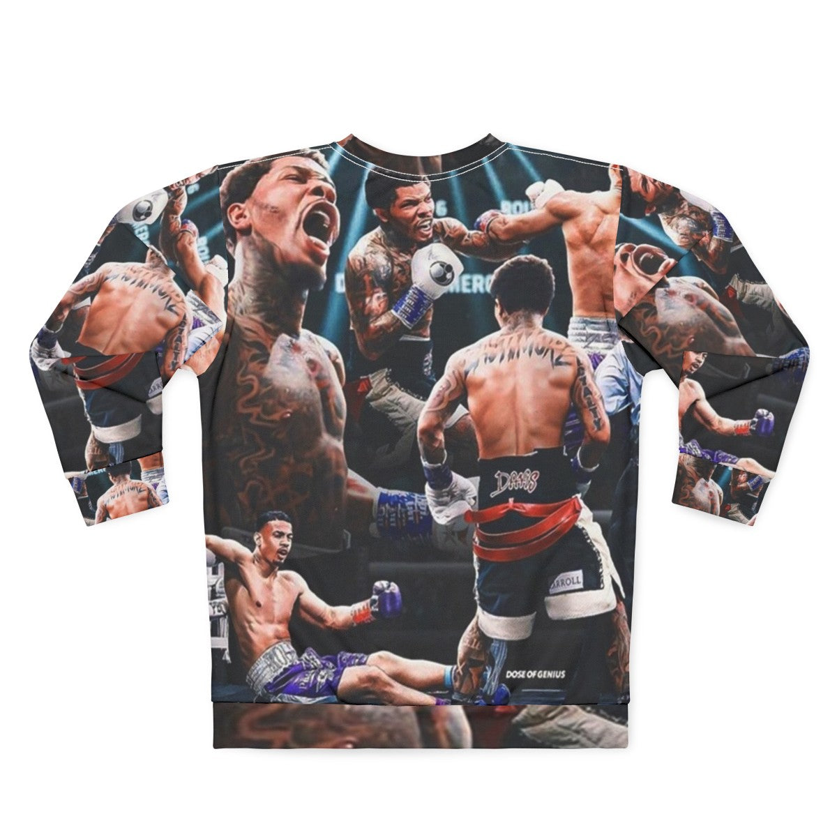 Gervonta Davis Boxing Sweatshirt - Back