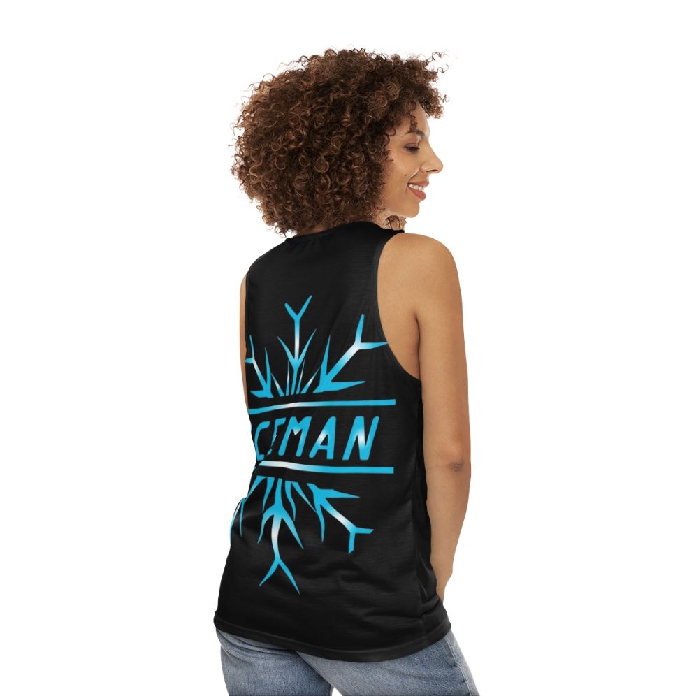 Gerwen Price Iceman Unisex Darts Tank Top - women back