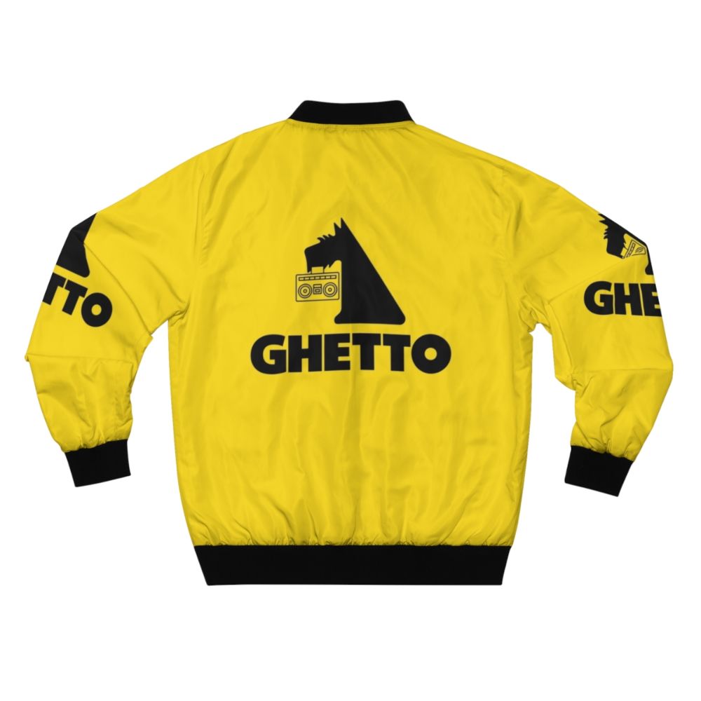 Scandinavian Value Bomber Jacket with Ghetto-Inspired Design - Back