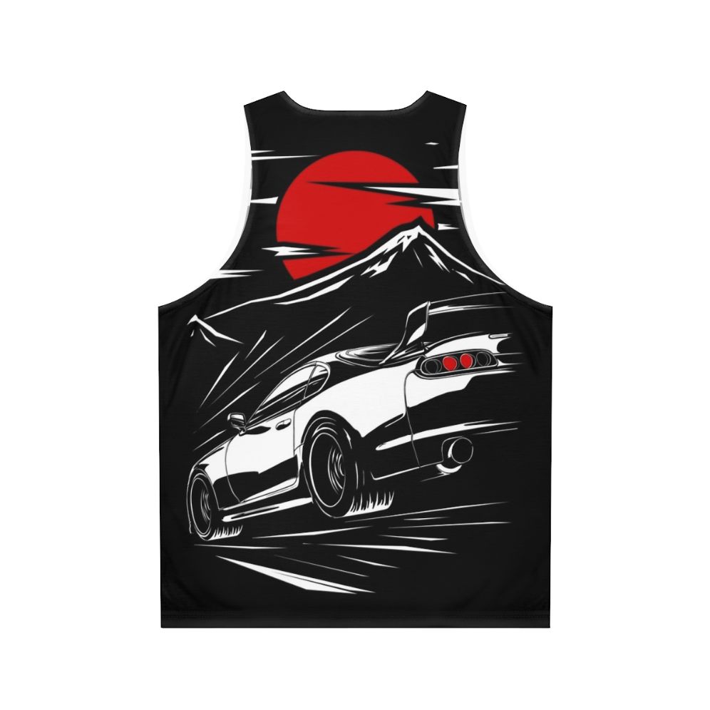 Toyota Supra JZA80 Unisex Tank Top - Back