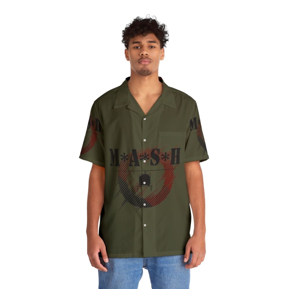 Mash Hawaiian Shirt - Funny Military TV Show Inspired Shirt - People Front