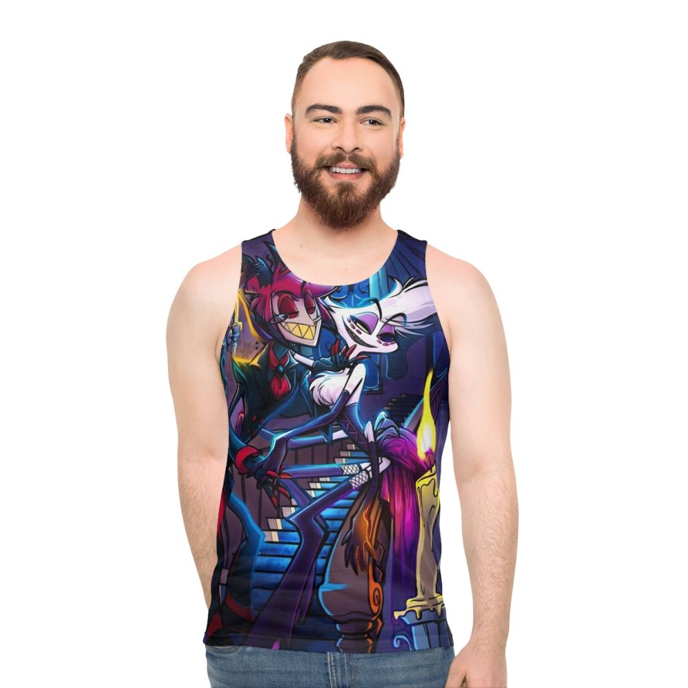 Hazbin Hotel Alastor Unisex Tank Top - men