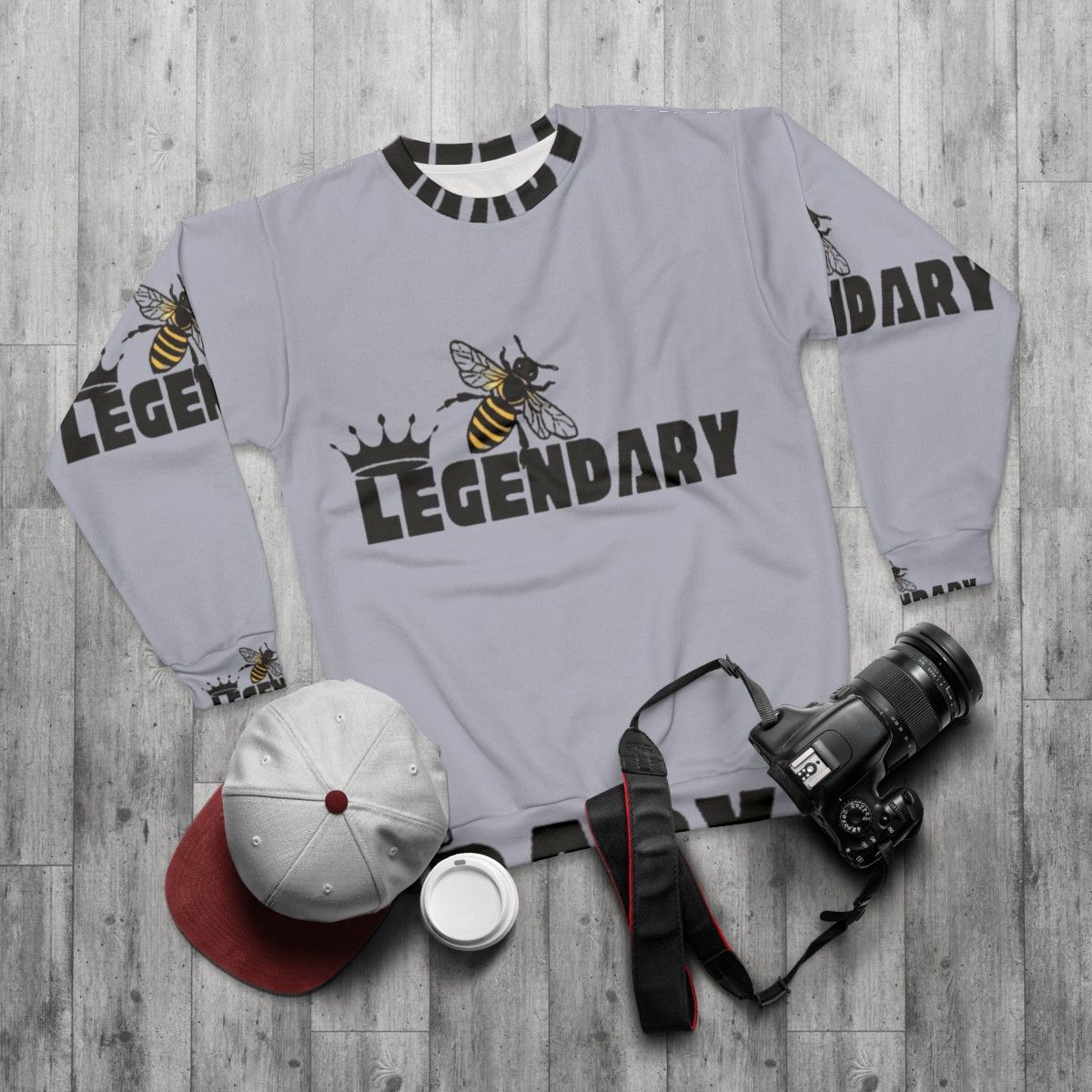 Bee Legendary Sweatshirt - flat lay