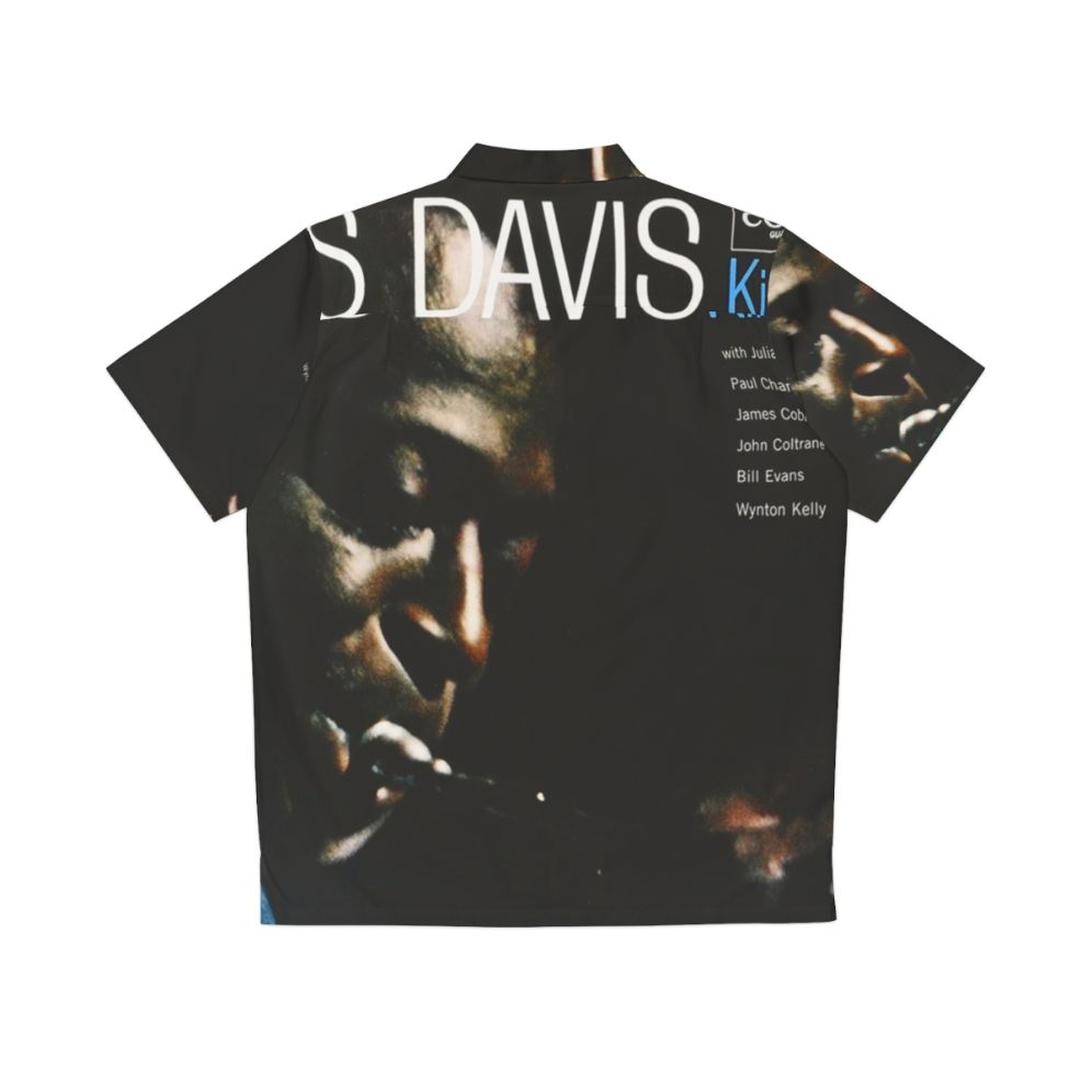 Blue Hawaiian Shirt Inspired by Jazz Icon Miles Davis - Back