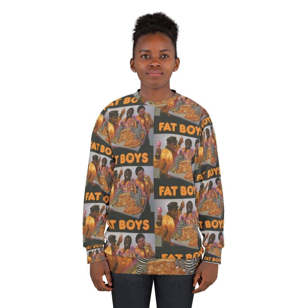 Fat Boys Sweatshirt for Rap and Hip Hop Enthusiasts - women