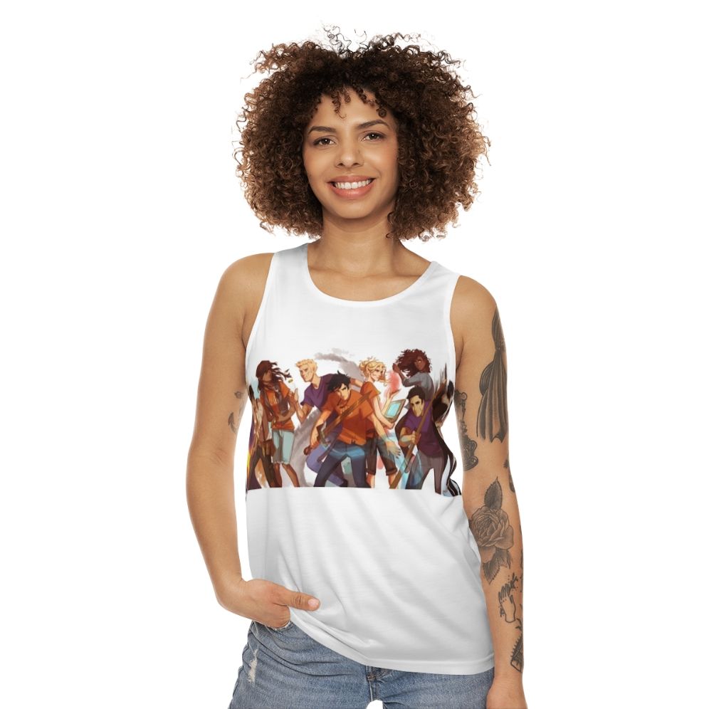 Percy Jackson Heroes of Olympus Unisex Tank Top - women