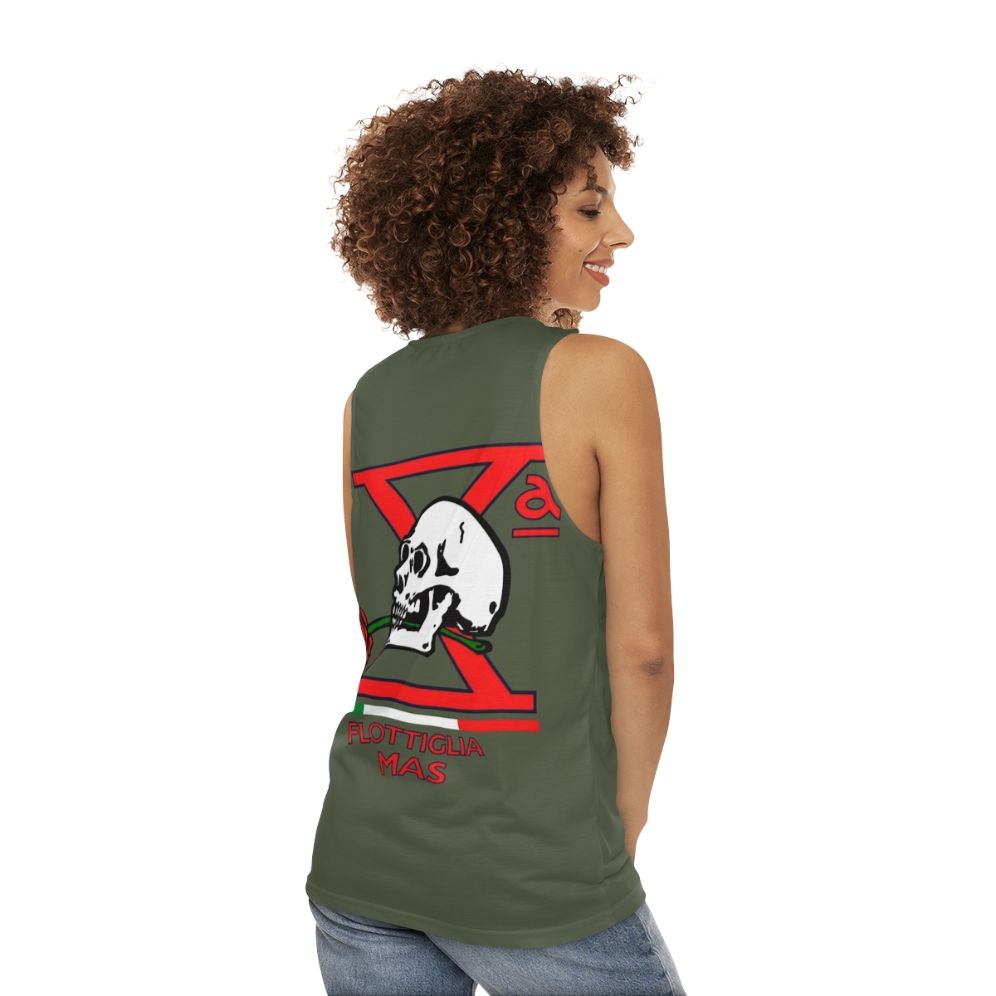 Decima Flottiglia Mas Italian Commando Unisex Tank Top - women back