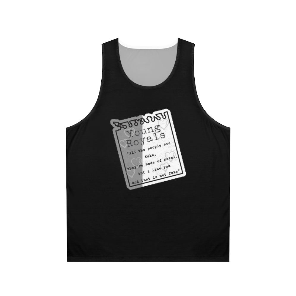 Young Royals Netflix TV Show Quote Unisex Tank Top